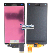 Дисплей для "Sony" Xperia Z3 compact (D5803 / D5833) + тачскрин (черный)