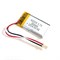 Аккумулятор 3.7v 350mAh 4x20x35 / 402035 / 35мм на 20мм на 4мм 3 провода 3pin + коннектор с фишкой 1.25 - фото 175098