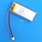 Аккумулятор 3.7v 420mAh 2pin + разъем (фишка) коннектор 681740 Li-Pol универсальная аккумуляторная батарея 6.8x17x40 2 провода - фото 179736