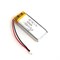 Аккумулятор 3.7v 420mAh 2pin + разъем (фишка) коннектор 681740 Li-Pol универсальная аккумуляторная батарея 6.8x17x40 2 провода - фото 179739