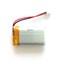 Аккумулятор 3.7v 1400mAh 2pin + разъем (фишка) коннектор 102540 Li-Pol универсальная аккумуляторная батарея 10x25x40 2 провода - фото 181140