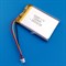 Аккумулятор 3.7v 1200mAh 3pin + разъем (фишка) коннектор 503450 Li-Pol универсальная аккумуляторная батарея 5x34x50 - фото 184792