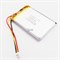 Аккумулятор 3.7v 1200mAh 3pin + разъем (фишка) коннектор 503450 Li-Pol универсальная аккумуляторная батарея 5x34x50 - фото 184800