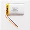 Аккумулятор 3.7v 1400mAh 3pin 3 провода + разъем (фишка) коннектор 703450 Li-Pol универсальная аккумуляторная батарея 7x34x50