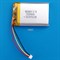 Аккумулятор 3.7v 1500mAh 3pin 3 провода + разъем (фишка) коннектор 803450 Li-Pol универсальная аккумуляторная батарея 8x34x50 - фото 184852