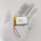 Аккумулятор 3.7v 1500mAh 3pin 3 провода + разъем (фишка) коннектор 803450 Li-Pol универсальная аккумуляторная батарея 8x34x50 - фото 184854