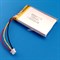 Аккумулятор 3.7v 1300mAh 3pin 3 провода + разъем (фишка) коннектор 603450 Li-Pol универсальная аккумуляторная батарея 6x34x50 - фото 184877