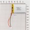 Аккумулятор 3.7v 1300mAh 3pin 3 провода + разъем (фишка) коннектор 603450 Li-Pol универсальная аккумуляторная батарея 6x34x50 - фото 184882
