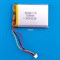 Аккумулятор 3.7v 1300mAh 3pin 3 провода + разъем (фишка) коннектор 603450 Li-Pol универсальная аккумуляторная батарея 6x34x50 - фото 184908