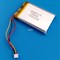 Аккумулятор 3.7v 1300mAh 3pin 3 провода + разъем (фишка) коннектор 603450 Li-Pol универсальная аккумуляторная батарея 6x34x50 - фото 184909
