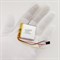 Аккумулятор 3.7v 750mAh 3pin 3 провода 504040 Li-Pol универсальная аккумуляторная батарея 5x40x40 - фото 185147