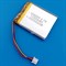Аккумулятор 3.7v 1250mAh 3 pin 3 провода + разъем (фишка) коннектор 504050 Li-Pol универсальная аккумуляторная батарея 5x40x50 - фото 185223
