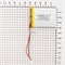 Аккумулятор 3.7v 1250mAh 3 pin 3 провода + разъем (фишка) коннектор 504050 Li-Pol универсальная аккумуляторная батарея 5x40x50 - фото 185225
