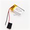 Аккумулятор 3.7v 250mAh 2 pin 2 провода 801525 Li-Pol универсальная аккумуляторная батарея 8x15x25 - фото 185305