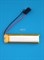 Аккумулятор 3.7v 500mAh 2 pin 2 провода 601452 Li-Pol универсальная аккумуляторная батарея 6x14x52 - фото 185632