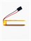 Аккумулятор 3.7v 500mAh 2 pin 2 провода 601452 Li-Pol универсальная аккумуляторная батарея 6x14x52 - фото 185639