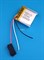 Аккумулятор 3.7v 430mAh 3 pin 3 провода 702525 Li-Pol универсальная аккумуляторная батарея 7x25x25 - фото 185760