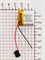 Аккумулятор 3.7v 400mAh 3 pin 3 провода 602525 Li-Pol универсальная аккумуляторная батарея 6x25x25 - фото 185775