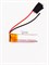 Аккумулятор 3.7v 110mAh 2 pin 2 провода 500931 Li-Pol универсальная аккумуляторная батарея 5x9x31 - фото 185802