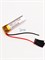 Аккумулятор 3.7v 110mAh 2 pin 2 провода 500931 Li-Pol универсальная аккумуляторная батарея 5x9x31 - фото 185803
