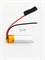Аккумулятор 3.7v 110mAh 2 pin 2 провода 500830 Li-Pol универсальная аккумуляторная батарея 5x8x30 - фото 185828