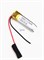 Аккумулятор 3.7v 110mAh 2 pin 2 провода 500830 Li-Pol универсальная аккумуляторная батарея 5x8x30 - фото 185831