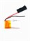 Аккумулятор 3.7v 70mAh 2 pin 2 провода 331223 Li-Pol универсальная аккумуляторная батарея 3.3x12x23 - фото 185857