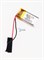 Аккумулятор 3.7v 70mAh 2 pin 2 провода 331223 Li-Pol универсальная аккумуляторная батарея 3.3x12x23 - фото 185862