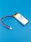 Аккумулятор 3.7v 550mAh 3pin 3 провода + разъем (фишка) коннектор 602040 Li-Pol универсальная аккумуляторная батарея 6x20x40 - фото 189960