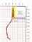 Аккумулятор 3.7v 1000mAh 2 pin 2 провода + разъем фишка (коннектор) 703838 Li-Pol универсальная аккумуляторная батарея 7x38х38 - фото 191165