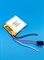 Аккумулятор 3.7v 350mAh 3pin 402830 Li-Pol универсальная аккумуляторная батарея 4x28x30 3 провода - фото 192127