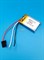 Аккумулятор 3.7v 370mAh 3pin 602033 Li-Pol универсальная аккумуляторная батарея 6x20x33 3 провода - фото 192168