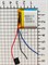 Аккумулятор 3.7v 850mAh 3pin 903030 Li-Pol универсальная аккумуляторная батарея 9x30x30 3 провода - фото 192931
