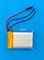 Аккумулятор 3.7v 650mAh 3pin 3 провода 702535 Li-Pol универсальная аккумуляторная батарея 7x25х35 - фото 194781