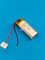Аккумулятор 3.7v 350mAh 2pin 2 провода 701435 Li-Pol универсальная аккумуляторная батарея 7x14х35 - фото 195916
