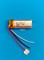 Аккумулятор 3.7v 350mAh 3pin 3 провода 701435 Li-Pol универсальная аккумуляторная батарея 7x14х35