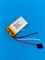 Аккумулятор 3.7v 450mAh 3pin 3 провода 602035 Li-Pol универсальная аккумуляторная батарея 6x20х35 - фото 196016