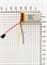 Аккумулятор 3.7v 550mAh 3pin 3 провода 602040 Li-Pol универсальная аккумуляторная батарея 6x20х40 - фото 201327