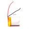 Аккумулятор универсальный 2 провода 3.7v 350mAh 5x25x30 Li-Pol батарея 502530 052530 - фото 202896