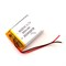 Аккумулятор универсальный 2 провода 3.7v 350mAh 5x25x30 Li-Pol батарея 502530 052530 - фото 202897