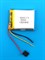 Аккумулятор 3.7v 900mAh 3pin 3 провода 603540 Li-Pol универсальная аккумуляторная батарея 6x35x40 - фото 203944