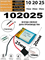 Аккумулятор 3.7v 500mAh 2pin 2 провода 102025 Li-Pol универсальная аккумуляторная батарея 10х20x25 - фото 204062