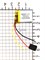Аккумулятор 3.7v 180mAh 3pin 3 провода 402025 Li-Pol универсальная аккумуляторная батарея 4х20x25 - фото 204079
