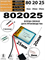 Аккумулятор 3.7v 350mAh 2pin 2 провода 802025 Li-Pol универсальная аккумуляторная батарея 8х20x25 - фото 204096