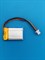 Аккумулятор 3.7v 200mAh 3pin 3 провода + разъем (фишка) коннектор 402030 Li-Pol универсальная аккумуляторная батарея 4x20x30 - фото 204176