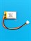 Аккумулятор 3.7v 300mAh 3pin 3 провода + разъем (фишка) коннектор 602030 Li-Pol универсальная аккумуляторная батарея 6x20x30 - фото 204329