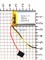 Аккумулятор 3.7v 700mAh 3pin 702540 Li-Pol универсальная аккумуляторная батарея 7x25x40 3 провода - фото 204444