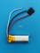 Аккумулятор 3.7v 180mAh 3pin 3 провода 601230 Li-Pol универсальная аккумуляторная батарея 6x12х30 - фото 204489