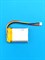 Аккумулятор 3.7v 600mAh 3pin 3 провода + разъем (фишка) коннектор 702535 Li-Pol универсальная аккумуляторная батарея 7x25x35 - фото 204532