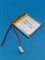 Аккумулятор 3.7v 450mAh 2pin 2 провода 403035 Li-Pol универсальная аккумуляторная батарея 4x30х35 - фото 205244